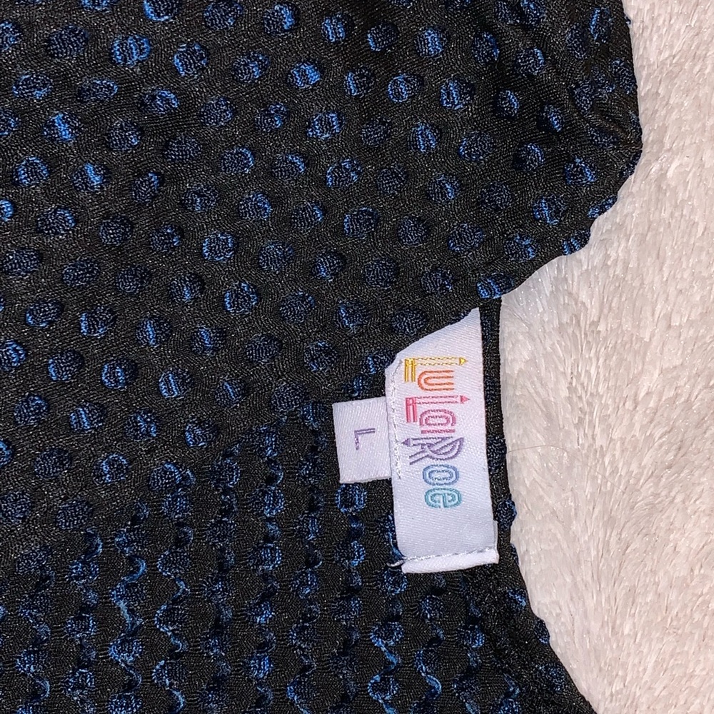 LulaRoe “Mermaid” Sarah large (.# 6)